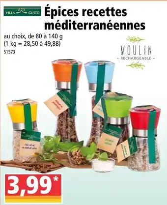 Norma épices recettes méditerranéennes offre
