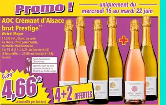 Norma Aoc crémant d'alsace brut prestige offre