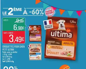 Match Petit Ultima Croquettes Pour Chien offre
