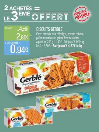 Biscuits Gerble