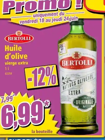 Norma Huile d'olive offre