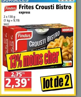 Frites crousti bistro