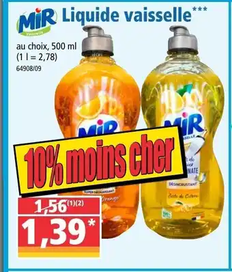 Norma Liquide vaisselle offre