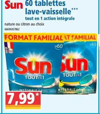 Norma 60 tablettes lave-vaisselle offre