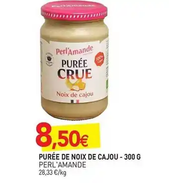 naturéO Purée De Noix De Cajou Perl'amande offre