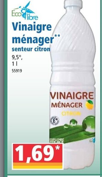 Norma Vinaigre ménager offre