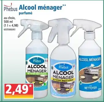 Norma Alcool ménager offre