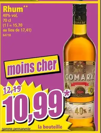 Norma Rhum offre