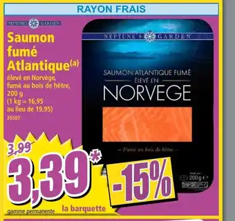 Norma Saumon fumé atlantique offre