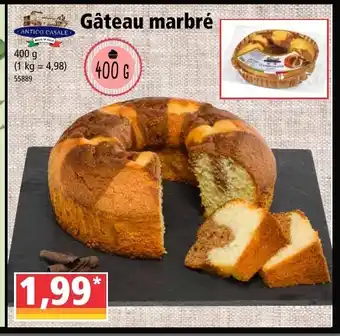 Norma Gâteau marbré offre