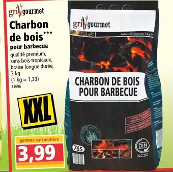 Norma Charbon de bois offre