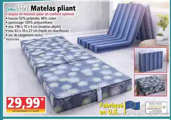 Norma Matelas pliant offre