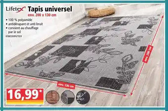 Norma Tapis universel offre