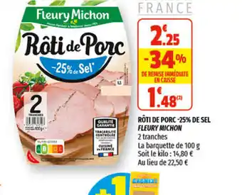 Coccimarket Rôti de porc offre