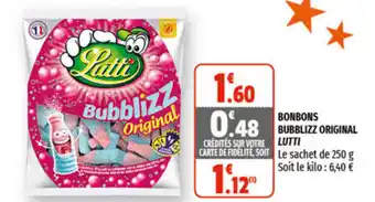 Coccimarket Bonbons bubblizz original offre