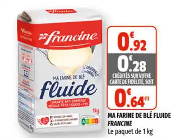 Coccimarket Ma farine de blé fluide offre