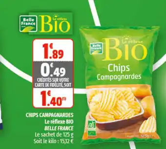 Coccimarket Chips campagnardes offre