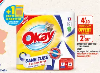 Coccimarket Essuie-tout sans tube 3 x plus long offre