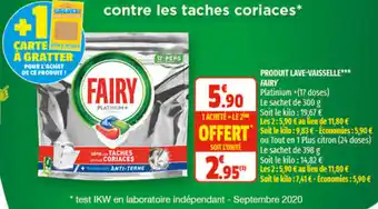 Coccimarket Produit lave-vaisselle offre