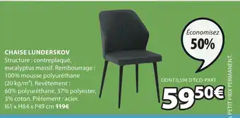 JYSK Chaise lunderskov offre