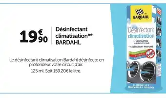 Bardahl Désinfectant Climatisation