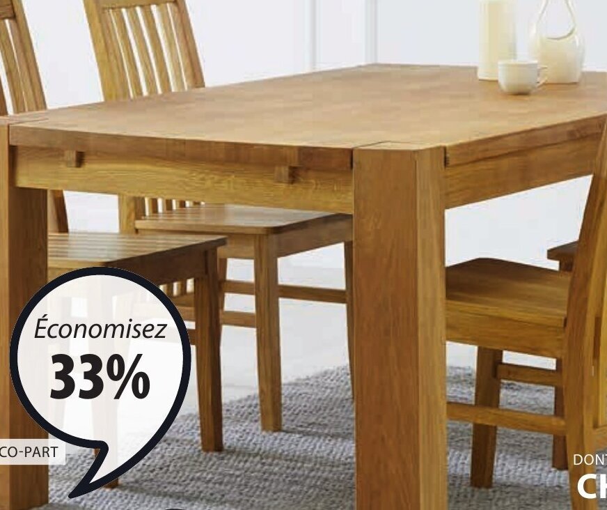 Promo Table goliath chez JYSK