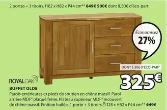 JYSK Buffet olde offre
