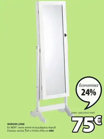 JYSK Miroir lone offre