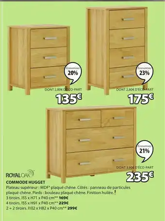 JYSK Commode hugget offre
