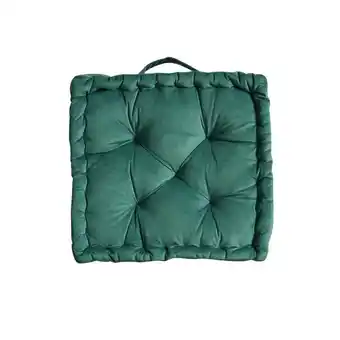 Leroy Merlin Coussin de sol loic, vert l.40 x h.10 cm offre
