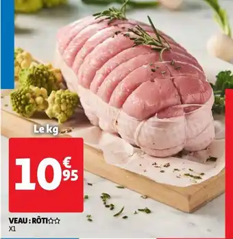 Auchan Supermarché Veau rôti offre