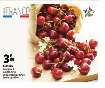 Auchan Supermarché Cerises offre