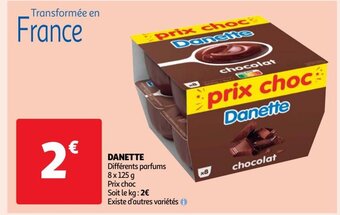 Auchan Supermarché Danette offre