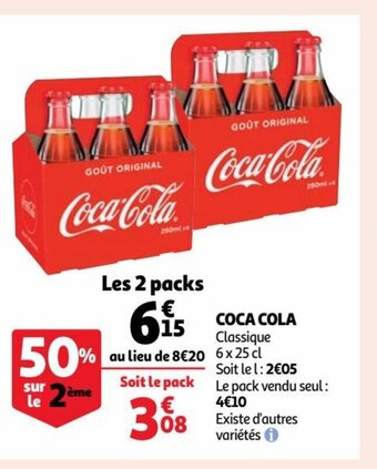 Auchan Supermarché Coca-Cola offre