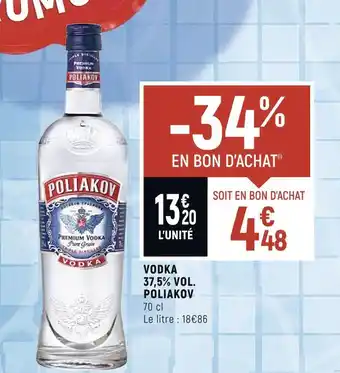 Petit Casino Poliakov vodka 37,5% vol. offre