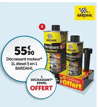 Roady Bardahl décrassant moteur** 1l diesel 5 en 1 offre