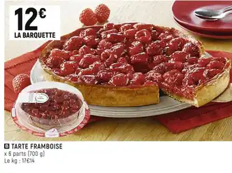 Tarte framboise