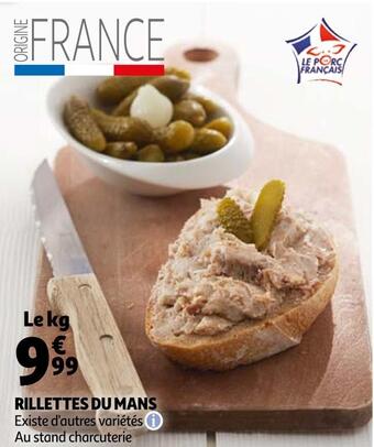 Auchan Rillettes du mans offre