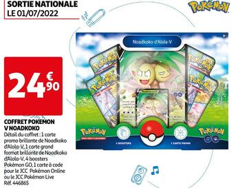 Auchan Coffret pokemon v noadkoko offre