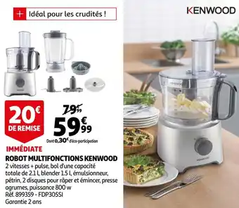 Auchan Kenwood robot multifonctions offre