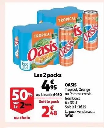 Auchan Supermarché Oasis offre