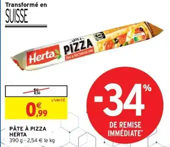 Intermarché Hyper Pâte à Pizza Herta offre