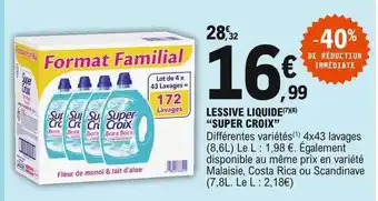 E.Leclerc Lessive Liquide offre