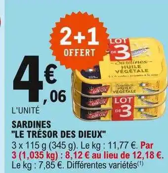 E.Leclerc Sardines offre