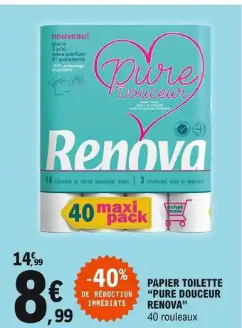 E.Leclerc Papier Toilette offre