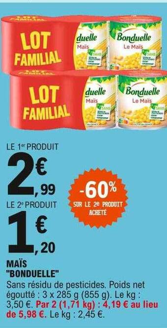 E.Leclerc Maïs offre