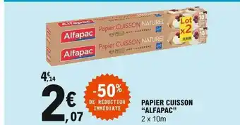 E.Leclerc Papier Cuisson offre
