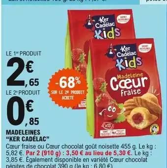 E.Leclerc Madeleines offre