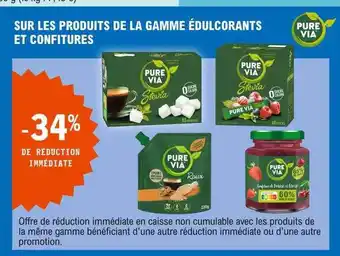 La Gamme édulcorants Et Confitures