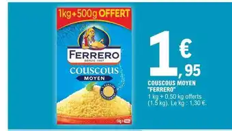 E.Leclerc Couscous Moyen offre